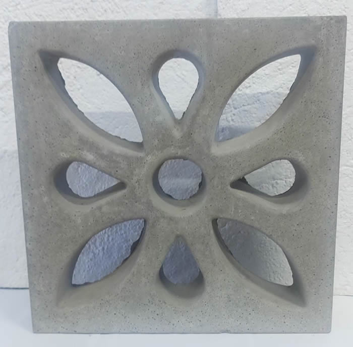 Elemento Vazado Árabe Flor
